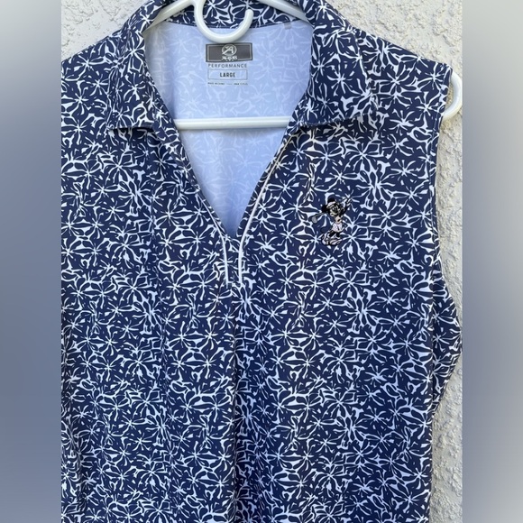 Disney Blue and‎ White tank - Picture 3 of 7